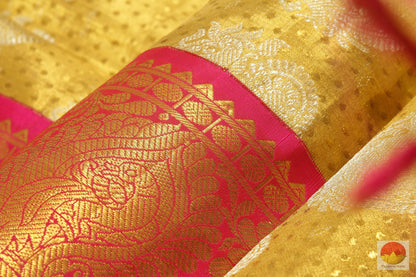 Handwoven Kanjivaram Pure Silk Saree - Pure Silk - Pure Zari - PV SVS 2070 Archives - Silk Sari - Panjavarnam