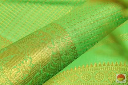Handwoven Kanjivaram Pure Silk Saree - Pure Silk - Pure Zari -PV SVS 2079 Archives - Silk Sari - Panjavarnam