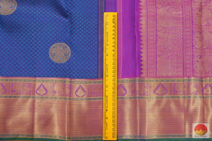Handwoven Kanjivaram Pure Silk Saree - Pure Silk - Pure Zari - PVG 4012 Archives - Silk Sari - Panjavarnam