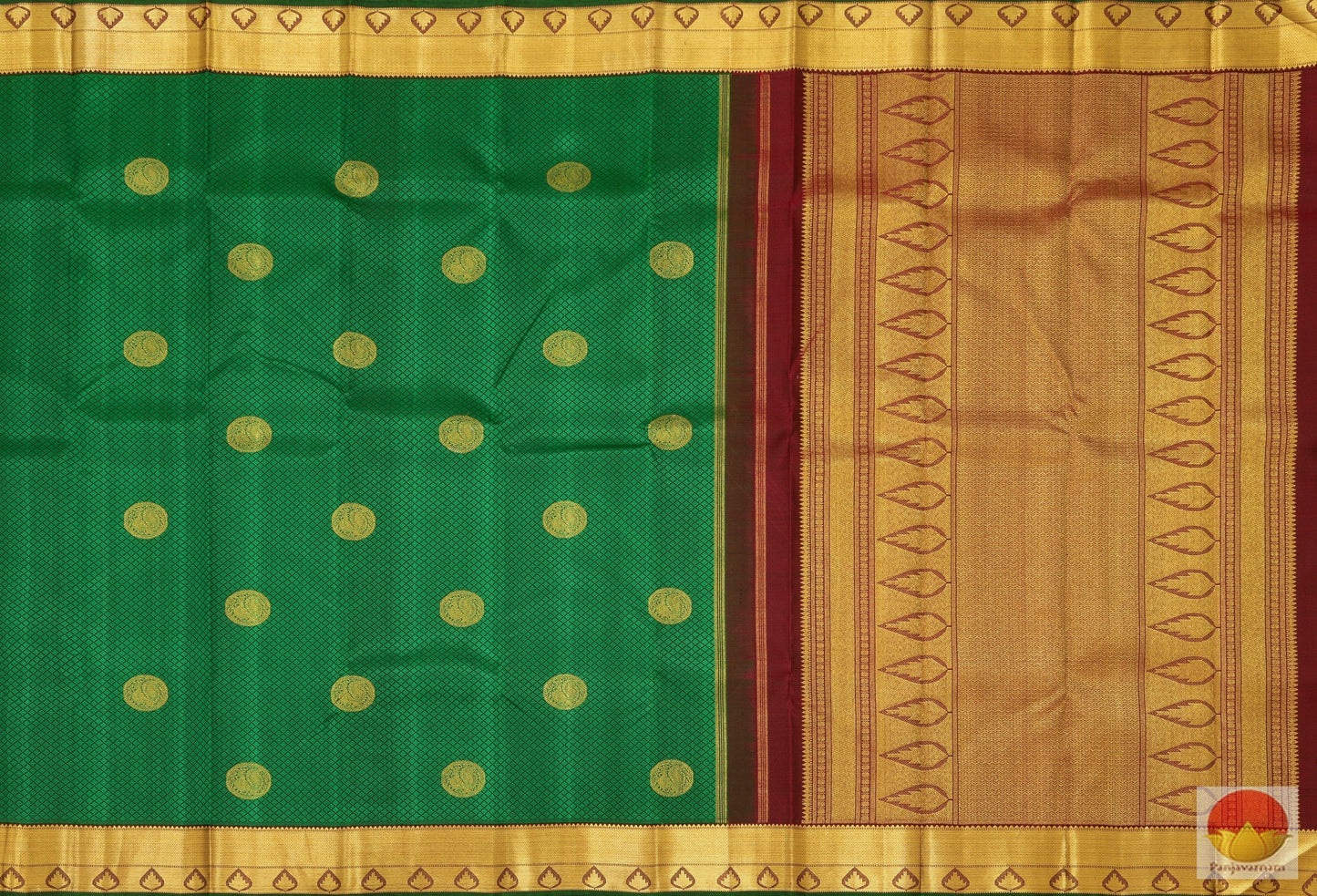 Handwoven Kanjivaram Pure Silk Saree - Pure Silk - Pure Zari - PVG 4031 Archives - Silk Sari - Panjavarnam