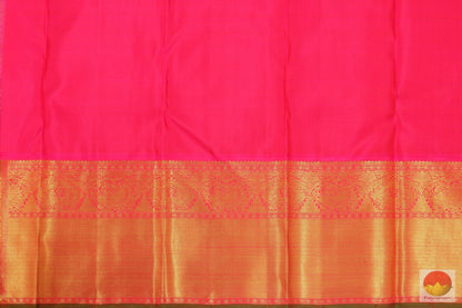 Handwoven Kanjivaram Pure Silk Saree - Pure Silk - Pure Zari - PVG 4032 - Silk Sari - Panjavarnam