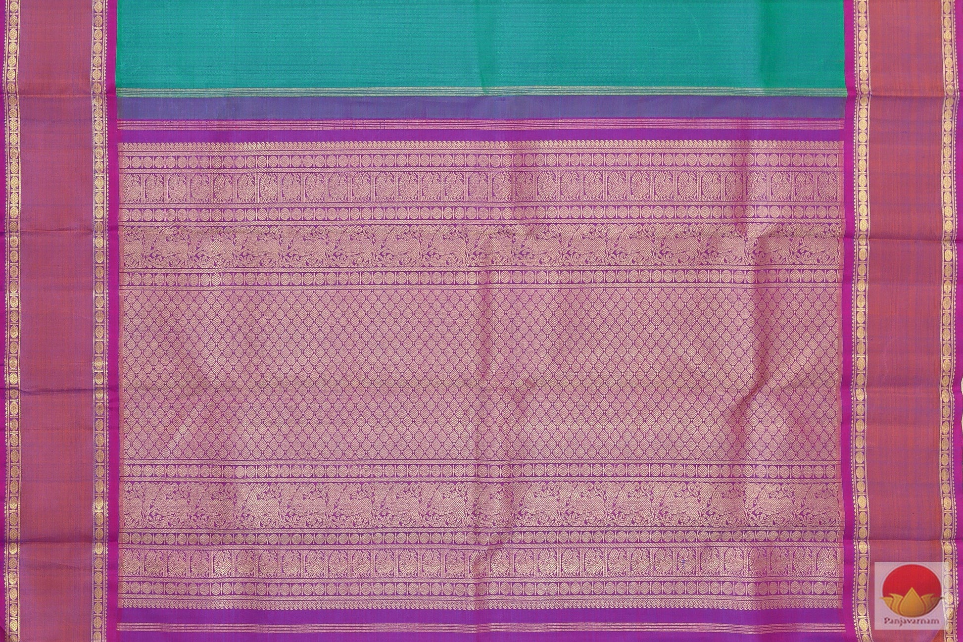 Handwoven Kanjivaram Pure Silk Saree - Pure Silk - Pure Zari - PVG 4034 Archives - Silk Sari - Panjavarnam