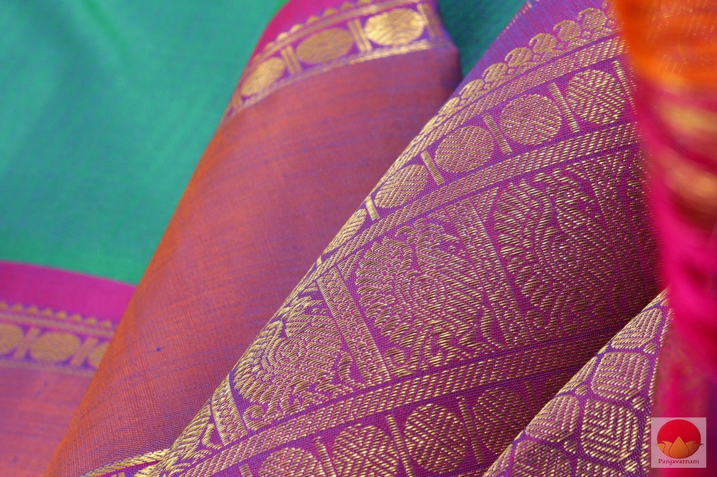 Handwoven Kanjivaram Pure Silk Saree - Pure Silk - Pure Zari - PVG 4034 Archives - Silk Sari - Panjavarnam
