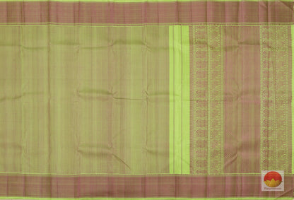Handwoven Kanjivaram Pure Silk Saree - Pure Silk -PVG 4024 Archives - Silk Sari - Panjavarnam