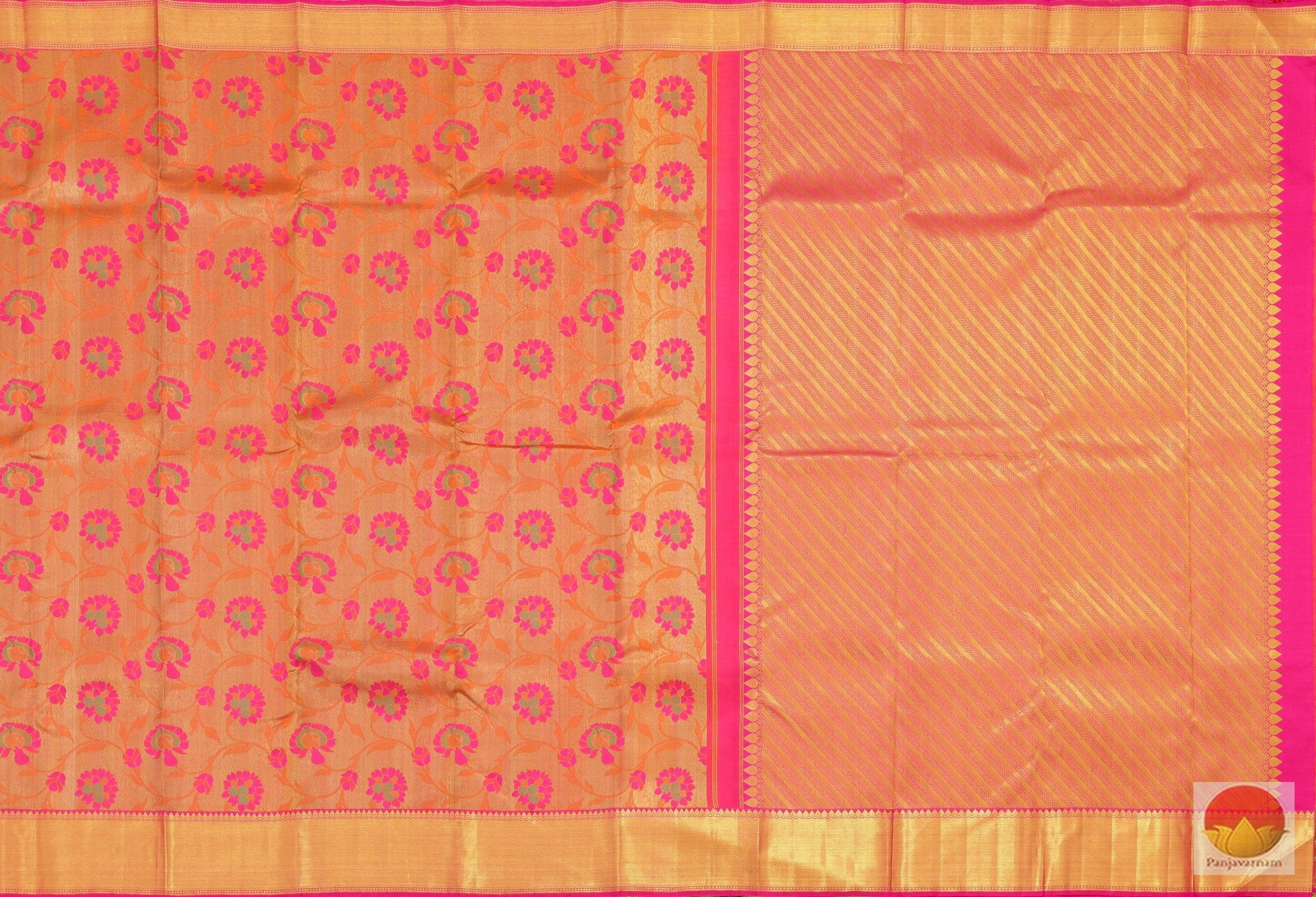 Handwoven Kanjivaram - Pure Silk Saree - Pure Zari - PV SVS 2077 Archives - Silk Sari - Panjavarnam