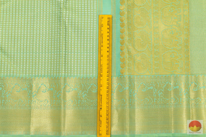 Handwoven Kanjivaram Saree - Pure Silk - Pure Zari - PVSVS 2001 - Archives - Silk Sari - Panjavarnam