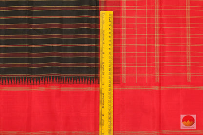 Handwoven Kanjivaram Saree - Pure Silk - Pure Zari - PVVL 33 - Archives - Silk Sari - Panjavarnam