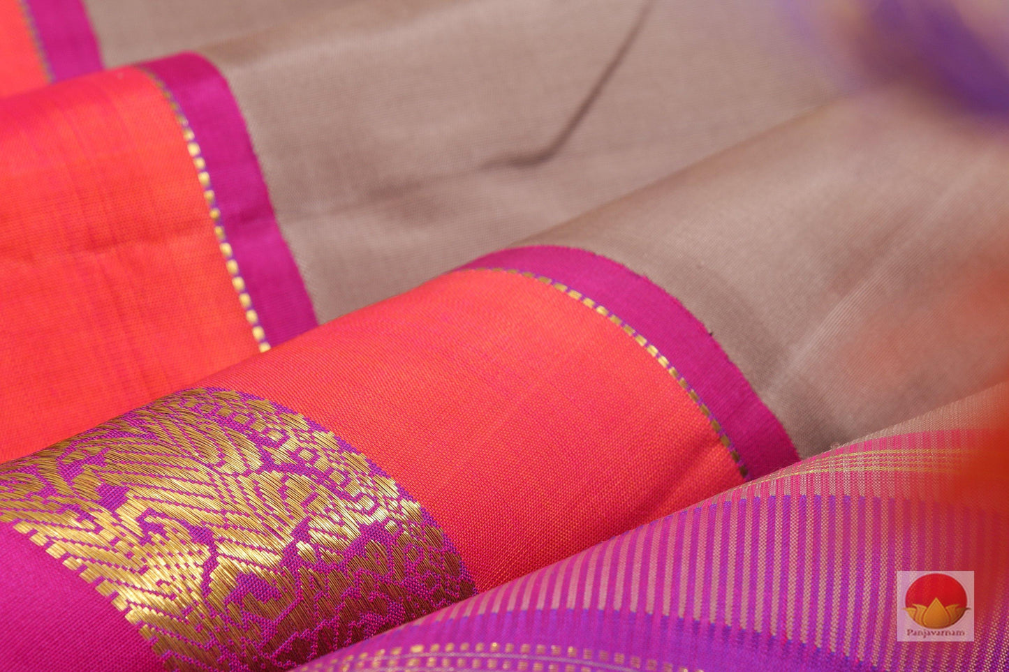 Handwoven Kanjivaram Saree - Pure Silk - Pure Zari - PVVL 34 Archives - Silk Sari - Panjavarnam