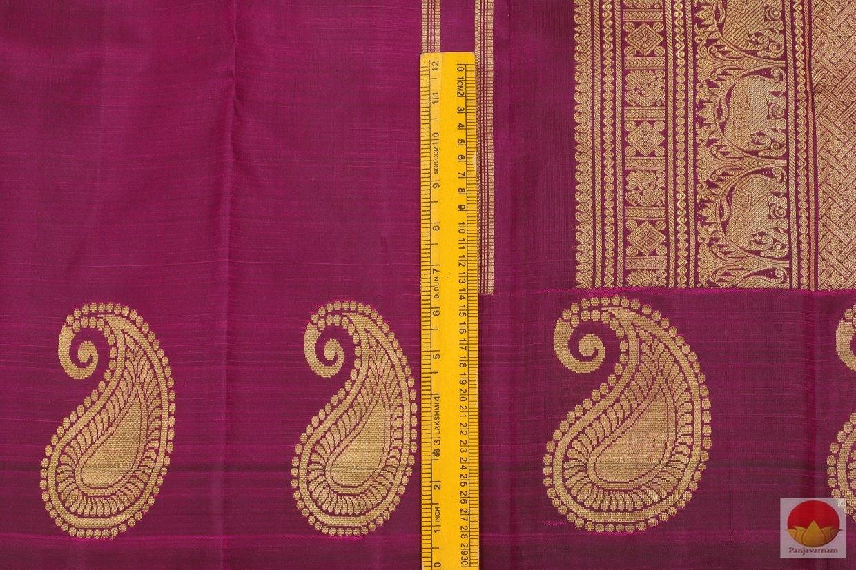 Handwoven Kanjivaram Silk Saree - Pure Silk - Pure Zari - PV G 4223 Archives - Panjavarnam 
