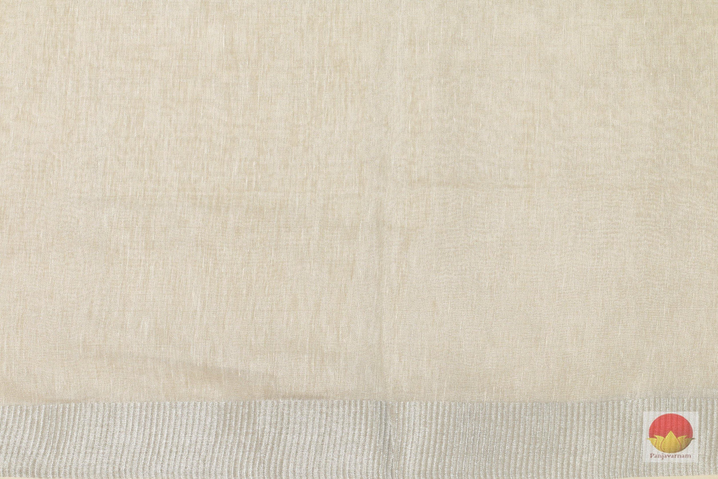 Handwoven Linen Saree - Embroidery Motifs - PL 120 Archives - Linen Sari - Panjavarnam