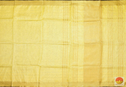 Handwoven Linen Saree - Gold Zari - PL - 161 Archives - Linen Sari - Panjavarnam