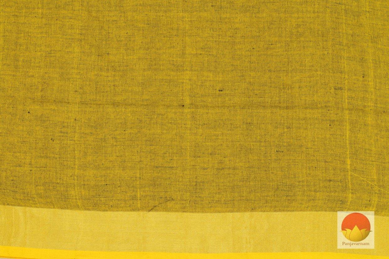 Handwoven Linen Saree - PL 363 - Archives - Linen Sari - Panjavarnam