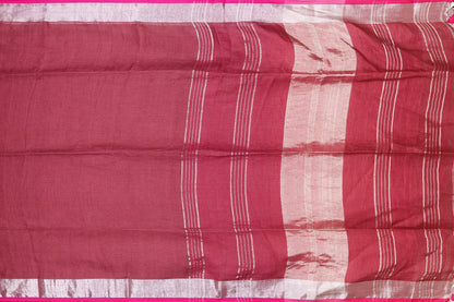 Handwoven Linen Saree - PL 55 - Linen Sari - Panjavarnam PL 55