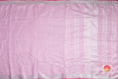 Handwoven Linen Saree - PL 95 Archives - Linen Sari - Panjavarnam