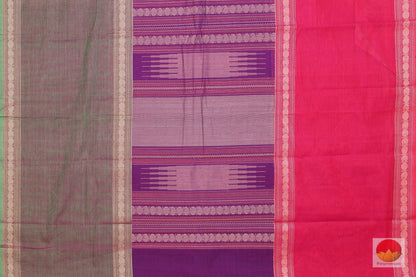 Handwoven Mubbagam Cotton Saree - PC 114 Archives - Cotton Saree - Panjavarnam