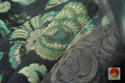 Handwoven Munga Silk Saree - Digital Print - PMT 104 - Munga Silk - Panjavarnam