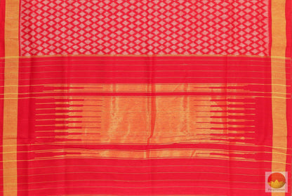 Handwoven Pochampally Linen Silk Ikkat Saree - PIK 76-12 Archives - Pochampally Silk - Panjavarnam