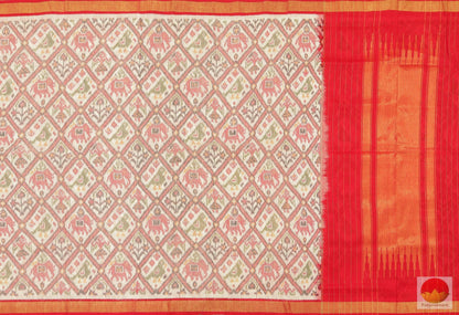 Handwoven Pochampally Linen Silk Ikkat Saree - PIK 77-12 Archives - Pochampally Silk - Panjavarnam