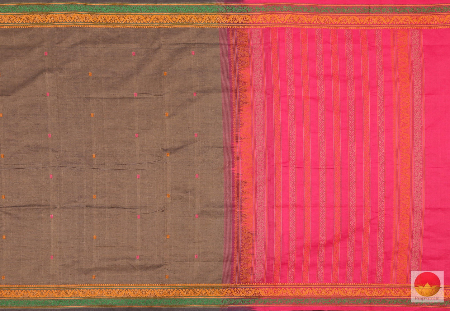 Handwoven Polycotton Saree - CP 552 - Polycotton Saree - Panjavarnam CP 552