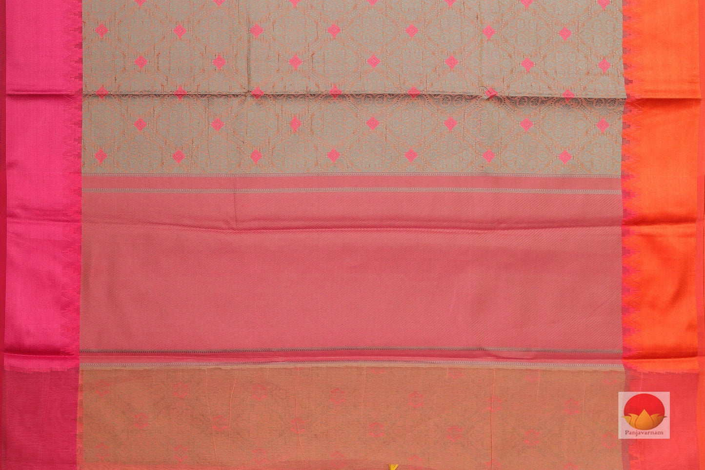 Handwoven Premium Banarasi Silk Cotton Saree - PSC 252 - Silk Cotton - Panjavarnam