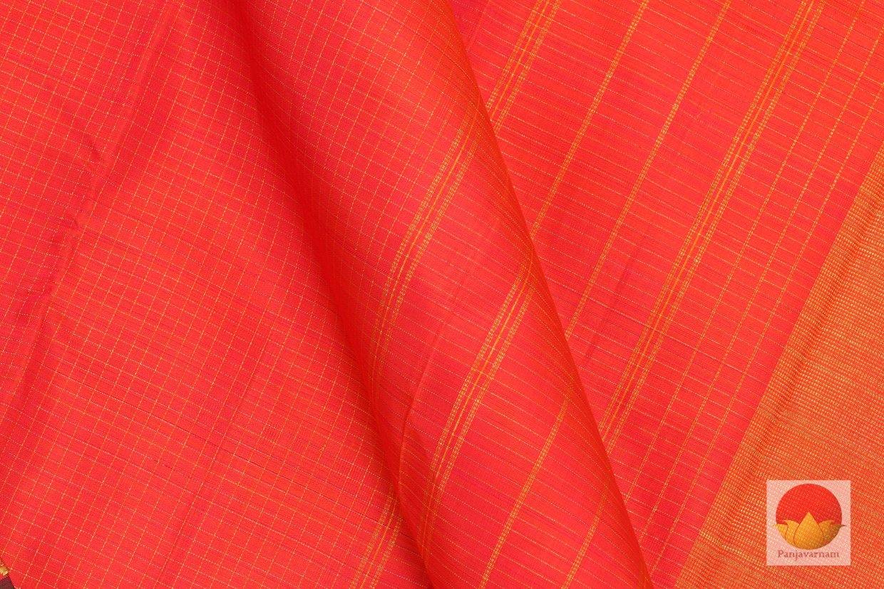 Handwoven Pure Silk Kanjivaram Saree - Pure Zari - PV G 4151 - Silk Sari - Panjavarnam