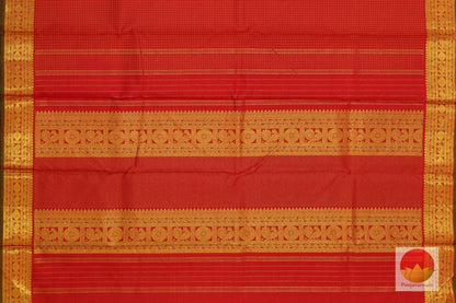Handwoven Pure Silk Kanjivaram Saree - Pure Zari - PV J 7490 - Archives - Silk Sari - Panjavarnam