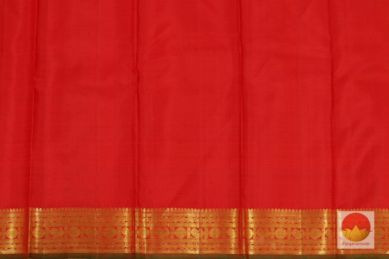 Handwoven Pure Silk Kanjivaram Saree - Pure Zari - PV J 7490 - Archives - Silk Sari - Panjavarnam