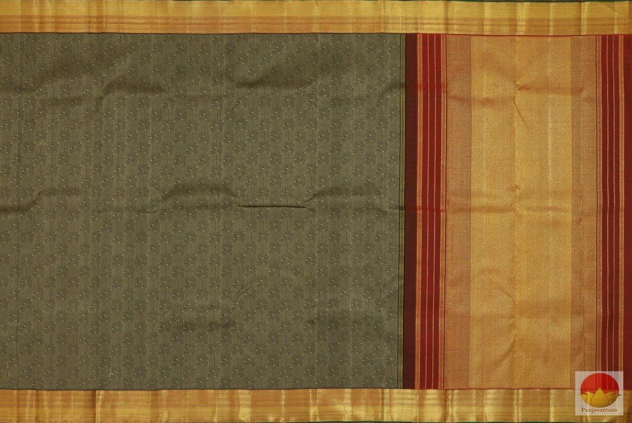 Handwoven Pure Silk Kanjivaram Saree - Pure Zari - PV SS 213 - Silk Sari - Panjavarnam