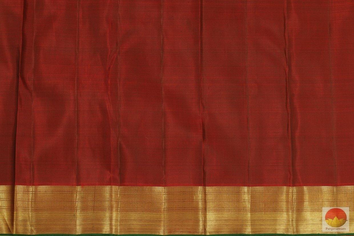 Handwoven Pure Silk Kanjivaram Saree - Pure Zari - PV SS 213 - Silk Sari - Panjavarnam