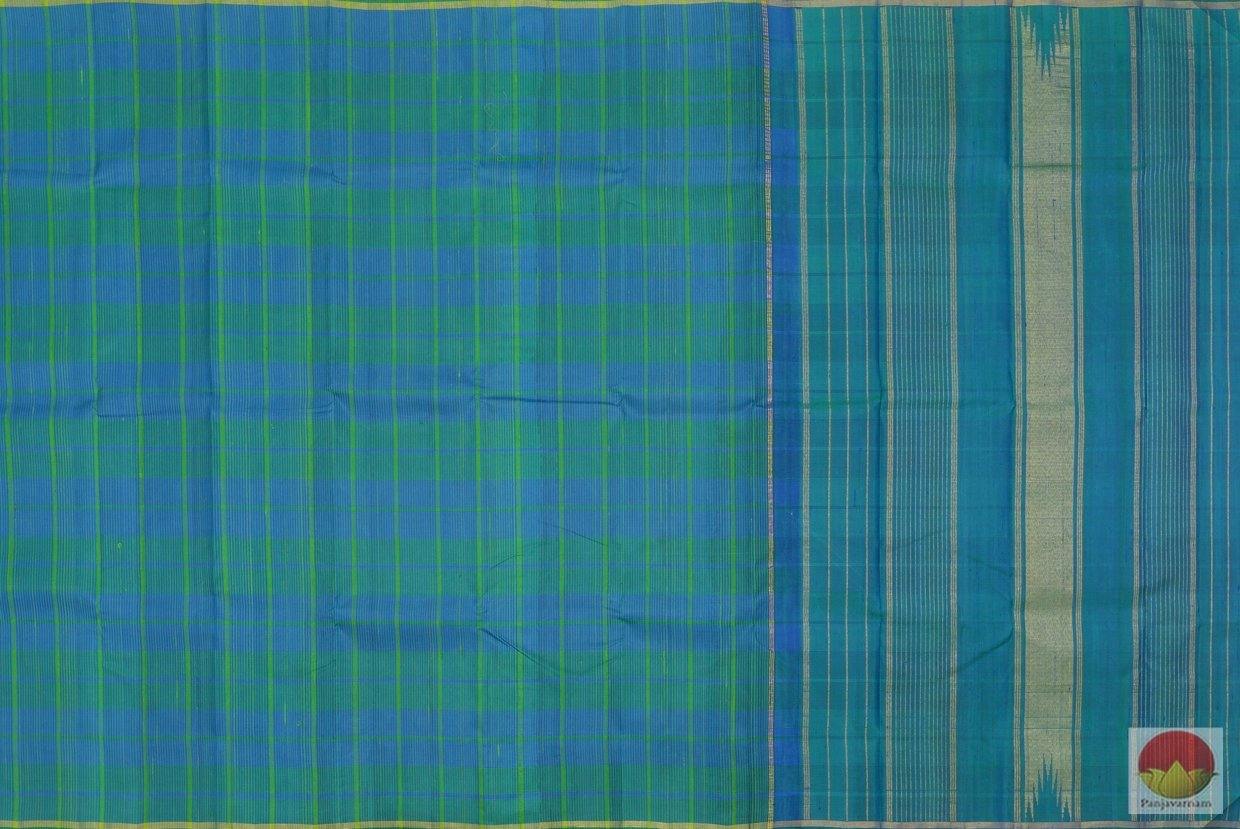 Handwoven Pure Silk Kanjivaram Saree -Raw Silk Finish - Pure Zari - PV SS 214 Archives - Silk Sari - Panjavarnam