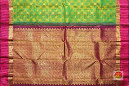 Handwoven Pure Silk Kanjivaram Saree - Silk Thread Work - Pure Zari - PV J6494 Archives - Silk Sari - Panjavarnam