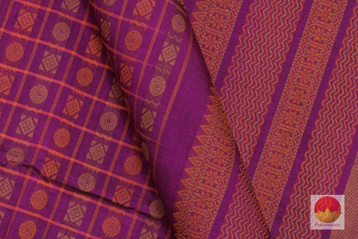 fabric details of kanchi silk cotton saree