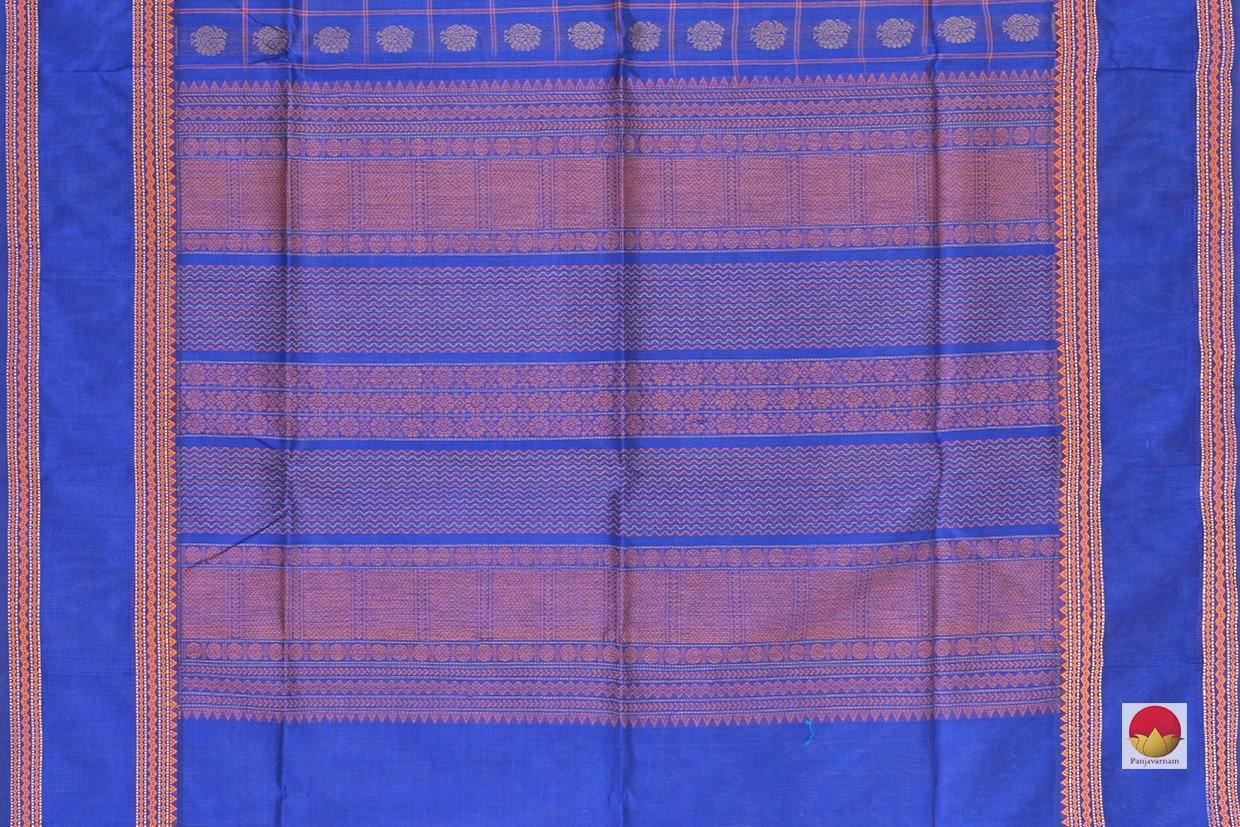 Handwoven Silk Cotton Saree - Kanchi Silk Cotton - KSC 310 - Archives - Silk Cotton - Panjavarnam
