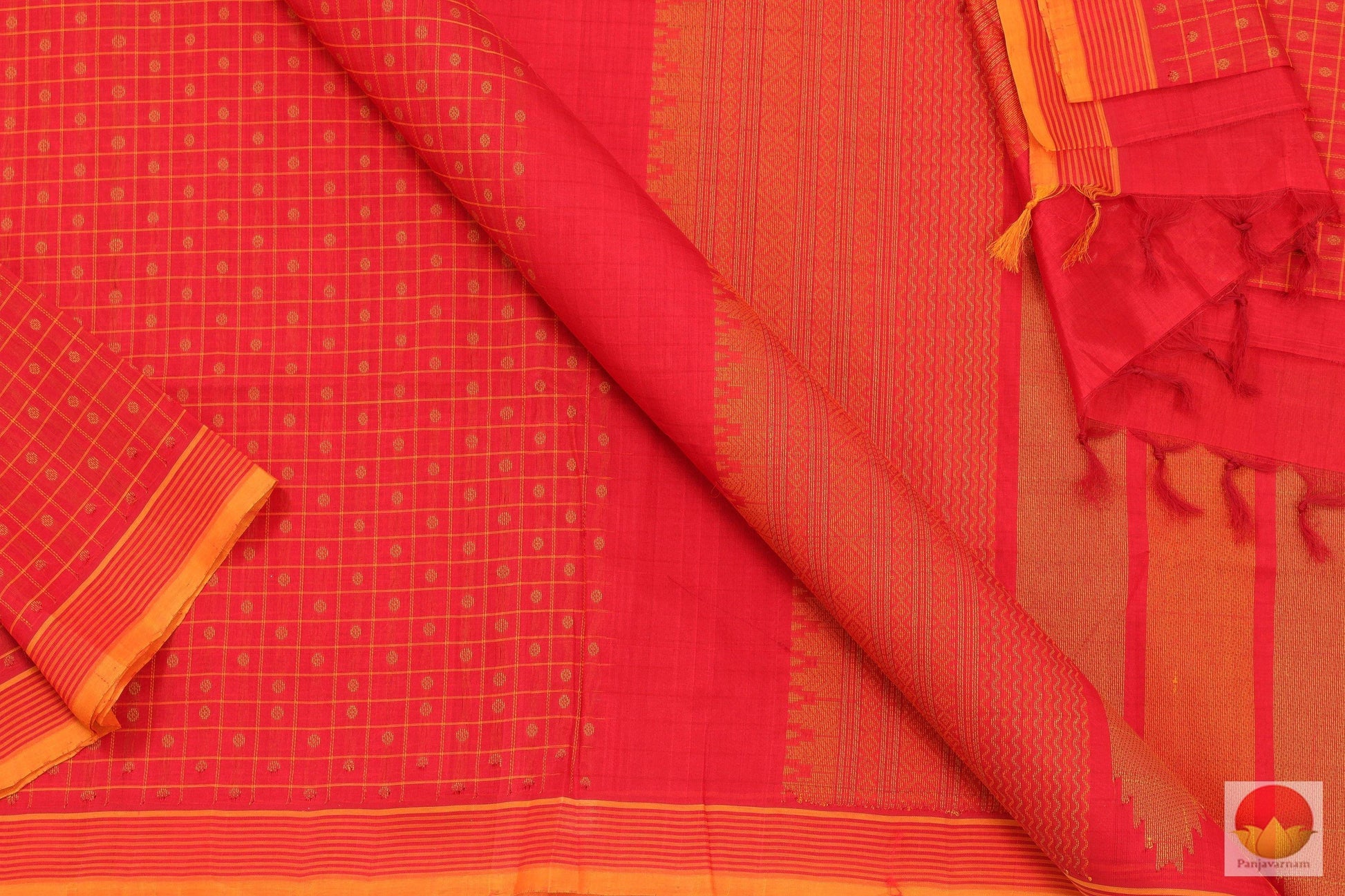Handwoven Silk Cotton Saree - KC 520 Archives - Silk Cotton - Panjavarnam