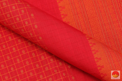 Handwoven Silk Cotton Saree - KC 520 Archives - Silk Cotton - Panjavarnam