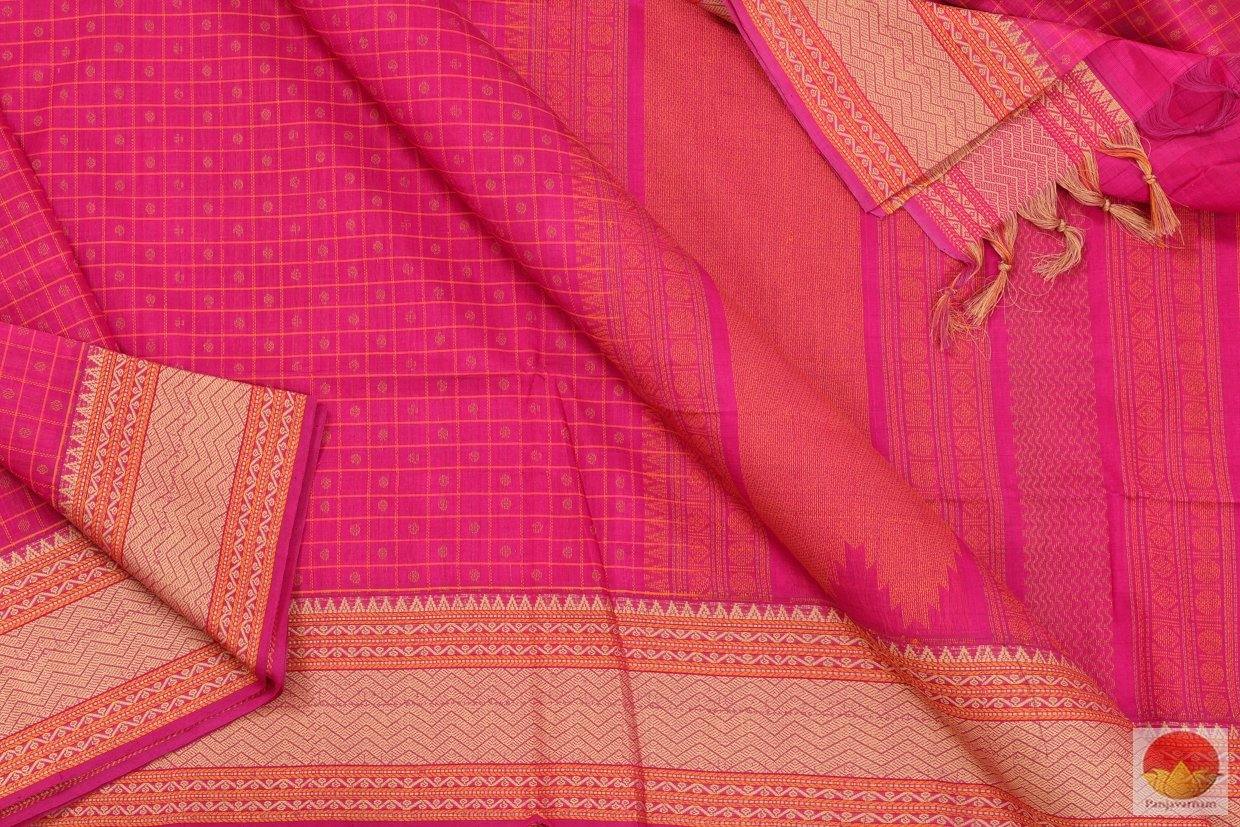 Handwoven Silk Cotton Saree - KSC 219 Archives - Silk Cotton - Panjavarnam