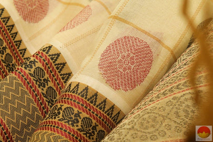 Handwoven Silk Cotton Saree - KSC 234 Archives - Silk Cotton - Panjavarnam