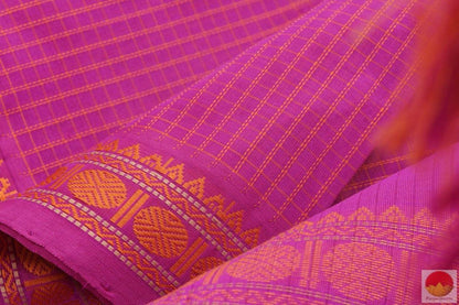 Handwoven Silk Cotton Saree - KSC 267 - Silk Sari - Panjavarnam