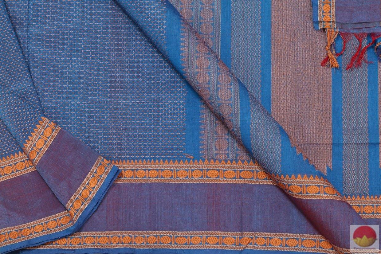 Handwoven Silk Cotton Saree - KSC 273 - Archives - Silk Cotton - Panjavarnam