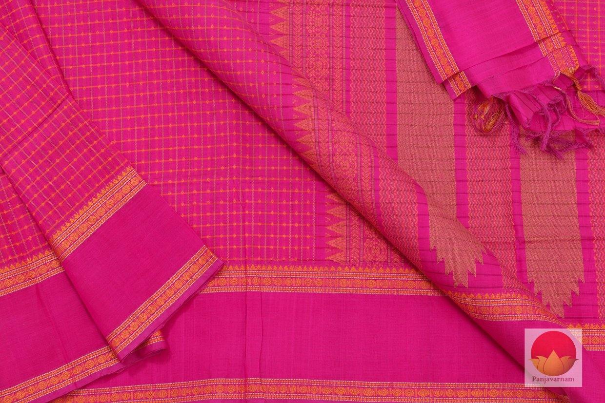 Handwoven Silk Cotton Saree - KSC 288 - Archives - Silk Cotton - Panjavarnam
