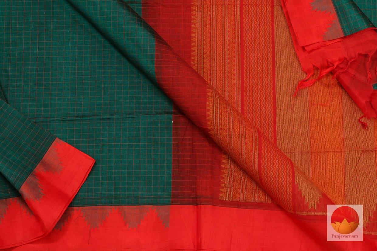 Handwoven Silk Cotton Saree - KSC 299 - Archives - Silk Cotton - Panjavarnam