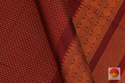 Handwoven Silk Cotton Saree - KSC 302 - Archives - Silk Cotton - Panjavarnam