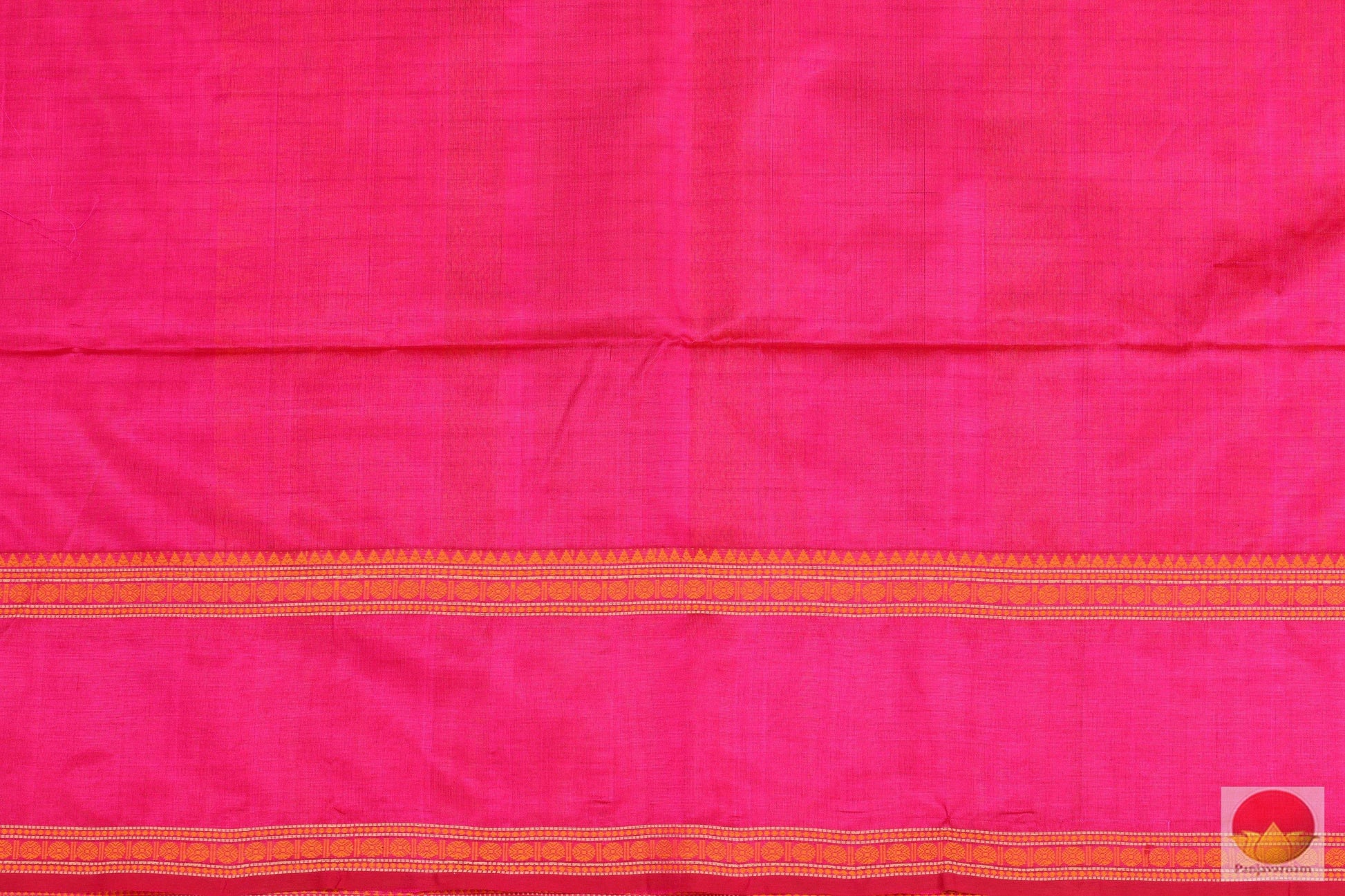 Handwoven Silk Cotton Saree - PC 63 - Silk Cotton - Panjavarnam
