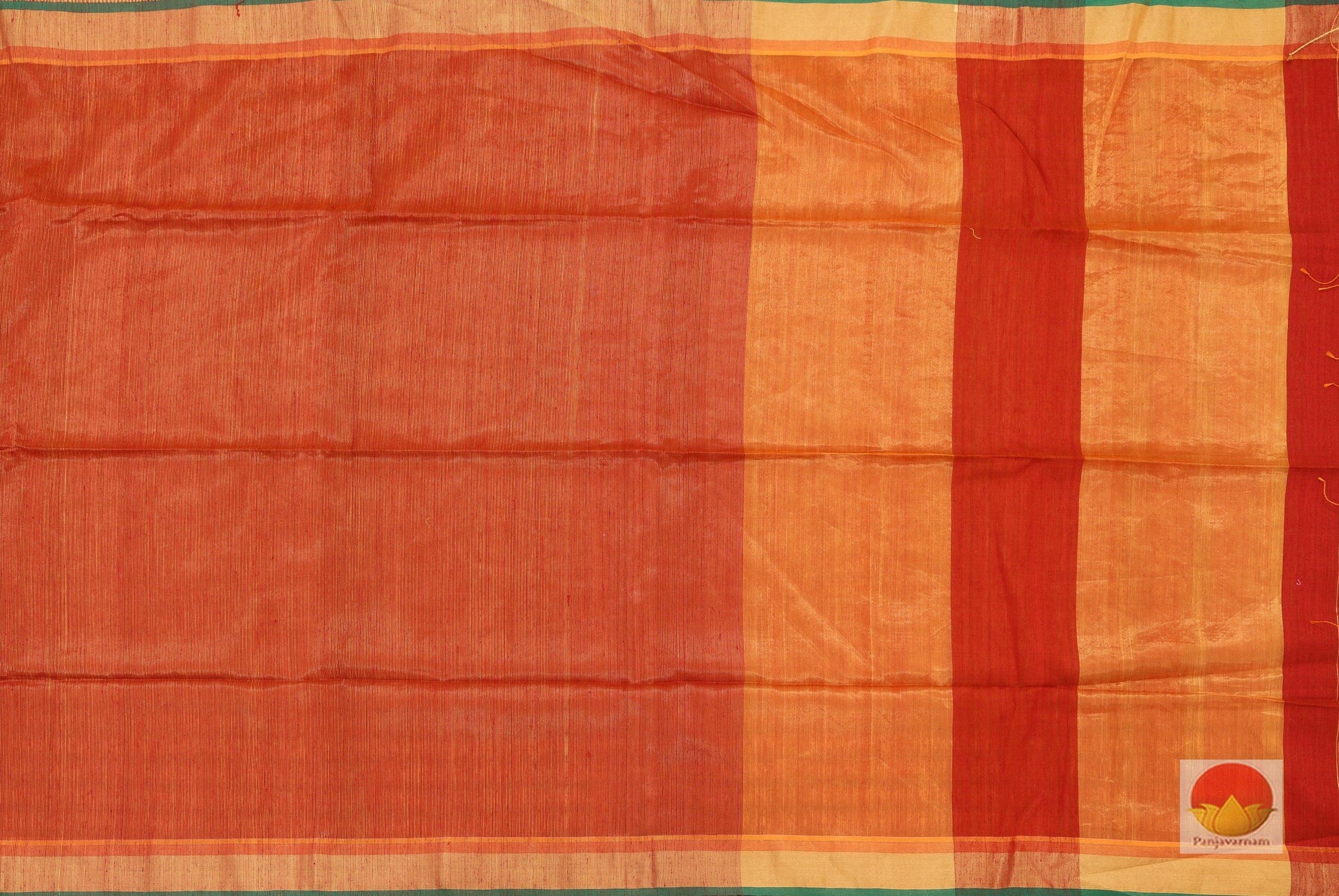 Handwoven Silk Cotton Saree - PSC 003 - Archives - Silk Cotton - Panjavarnam