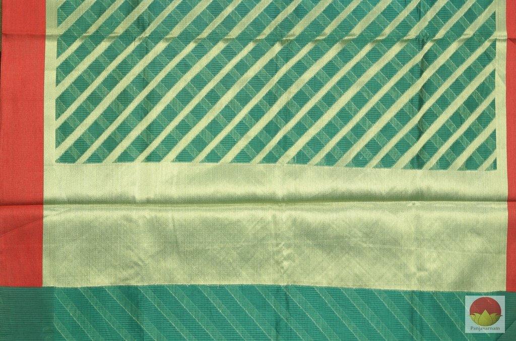 Handwoven Silk Cotton Saree - PSC 35 - Silk Cotton - Panjavarnam