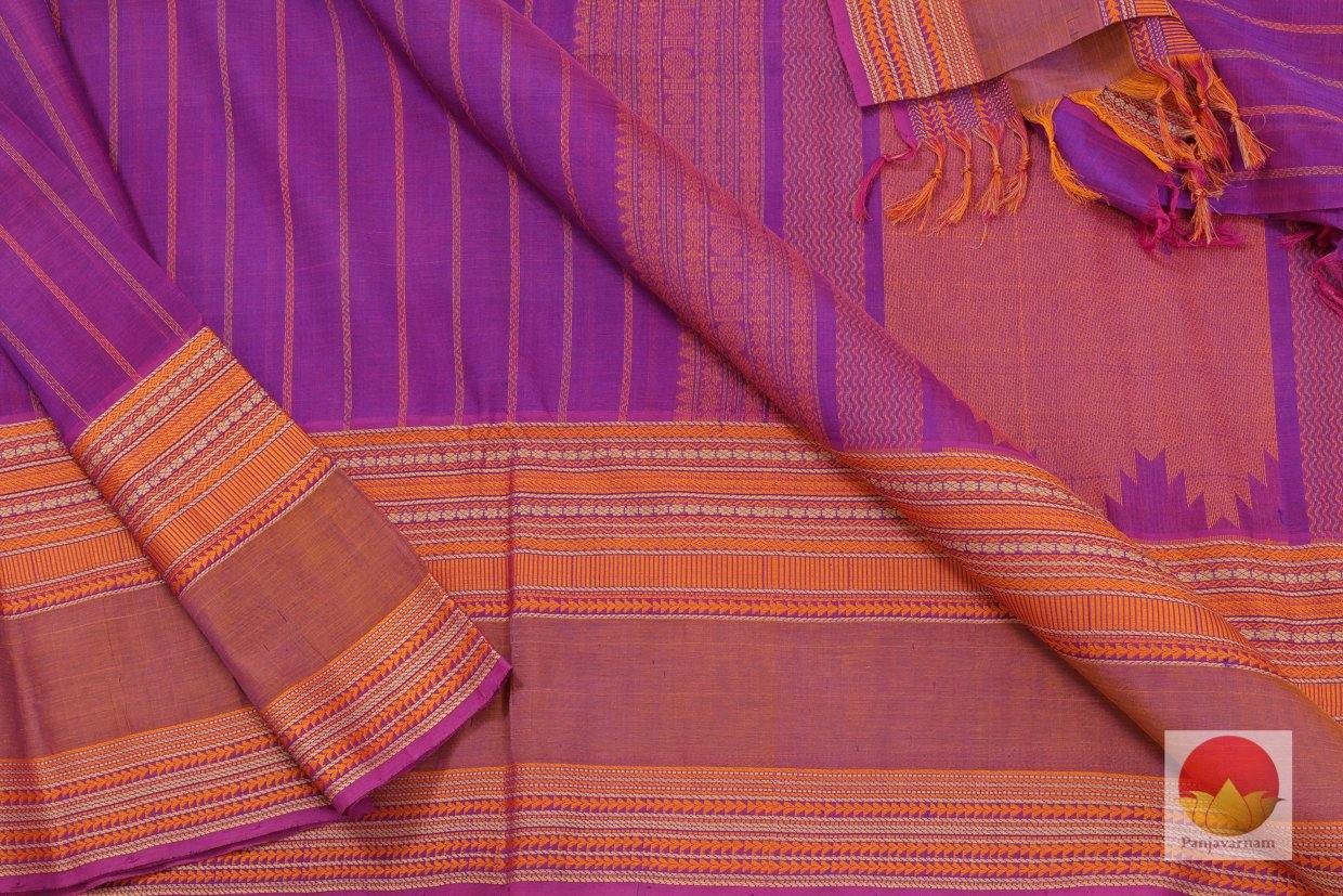 Handwoven Silk Cotton Saree - Veldhari - KSC 236 - Archives - Silk Cotton - Panjavarnam