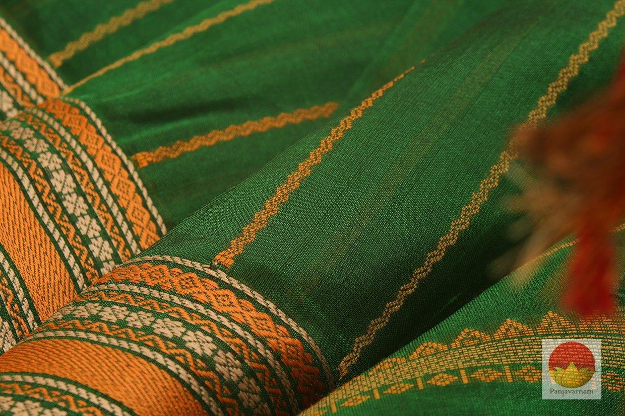 Handwoven Silk Cotton Saree - Veldhari - KSC 237 - Archives - Silk Cotton - Panjavarnam