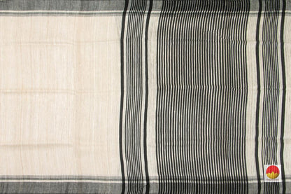 Handwoven Tussar Pure Silk Saree - Sambalpuri - ST 10 - Archives - Tussar Silk - Panjavarnam