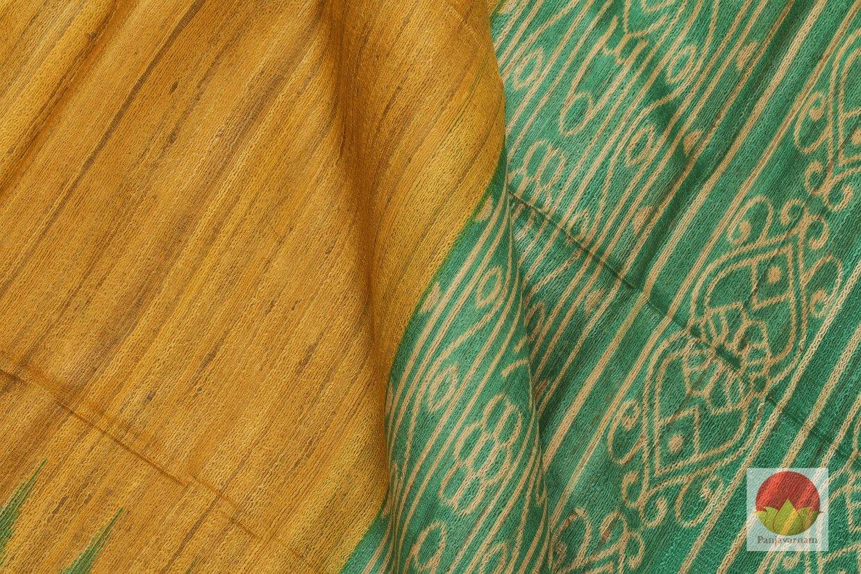 Handwoven Tussar Silk Saree - PT 290 - Archives - Tussar Silk - Panjavarnam