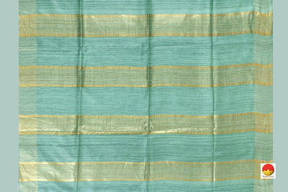 Handwoven Tussar Silk Saree - PT 537 - Archives - Tussar Silk - Panjavarnam
